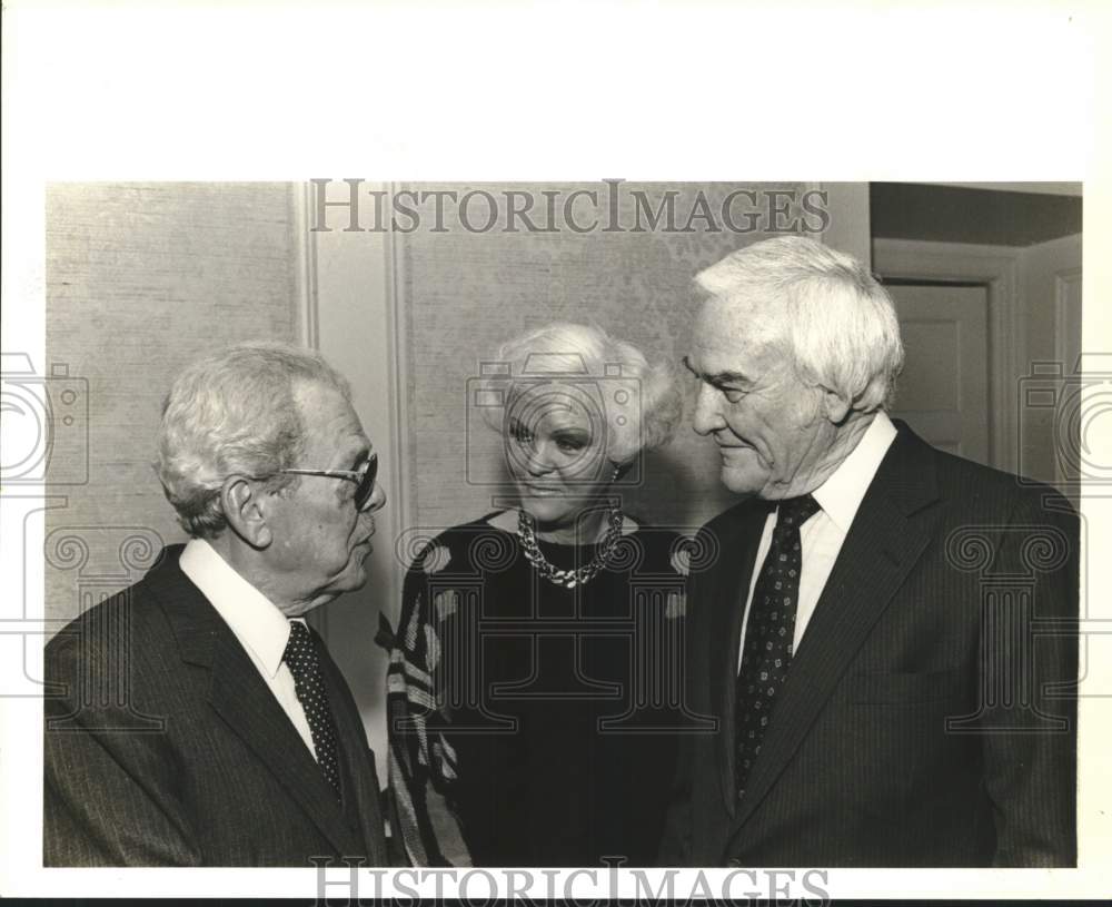 1987 Ameterio Padron with Marlene &amp; Erato Hopf at Plaza Club-Historic Images