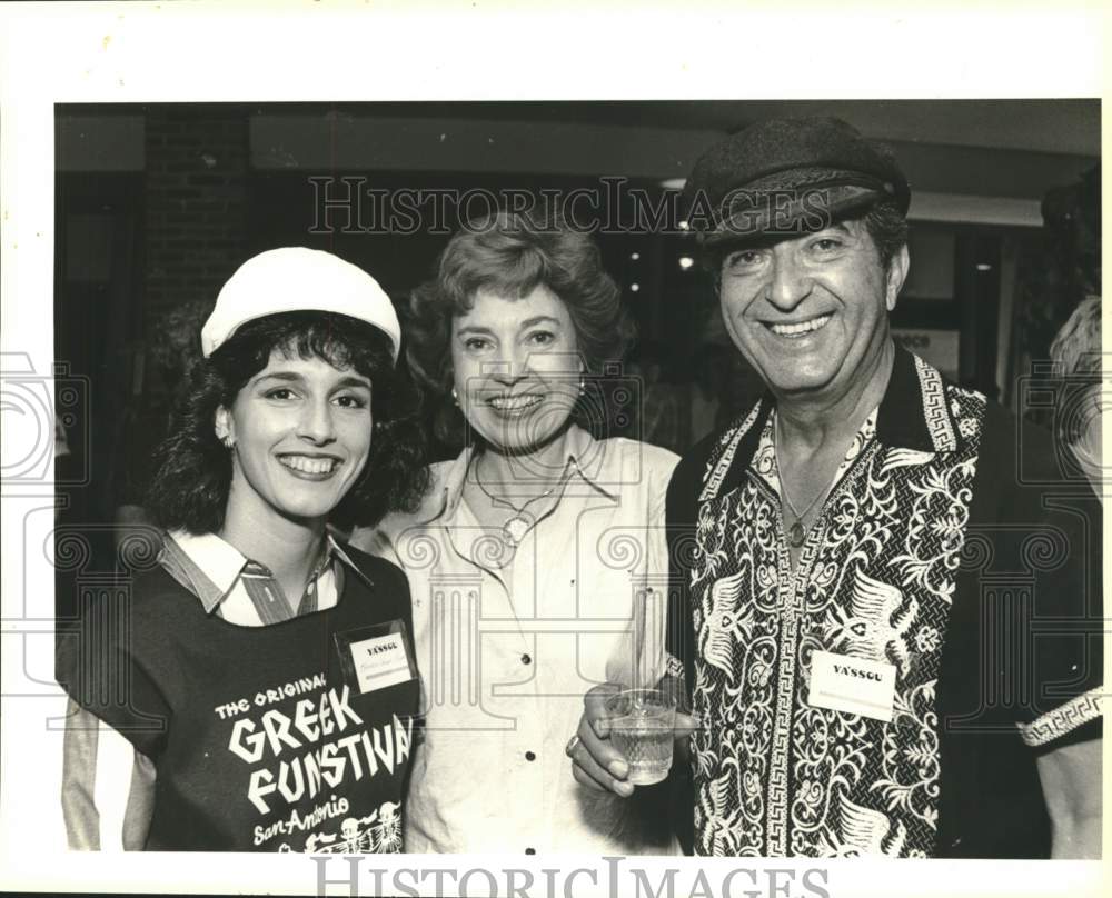 1986 John Leger family attends Annual Greek Festival-Historic Images