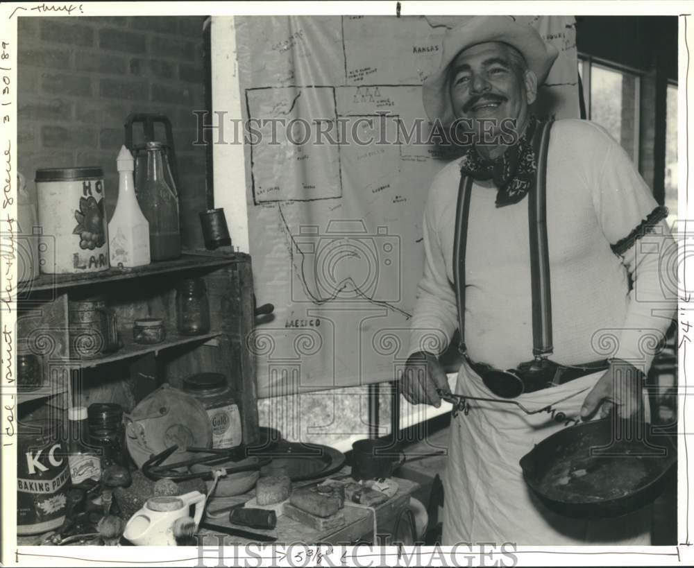 1989 C.S. &quot;Frenchy&quot; LeBlanc, Storytelling at Hillside Manor Home-Historic Images