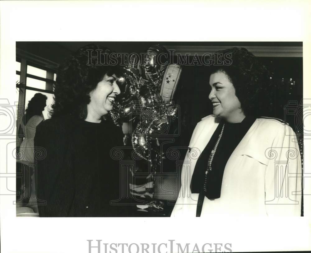 1989 Gloria Leal &amp; Christine Hernandez, Honored at the Plaza Club-Historic Images