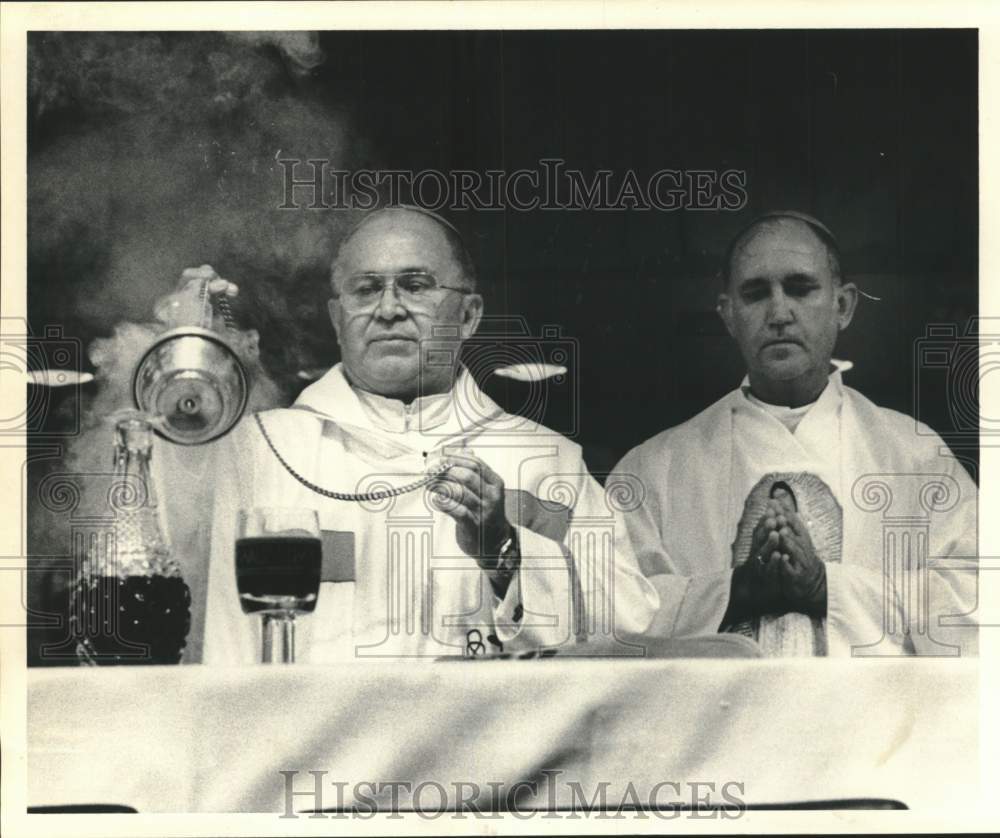 Archbishop Patrick Flores and Auxiliary Bishop Charles Grahmann, Tex-Historic Images