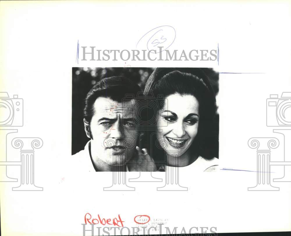Robert and Carol Lawrence pose-Historic Images