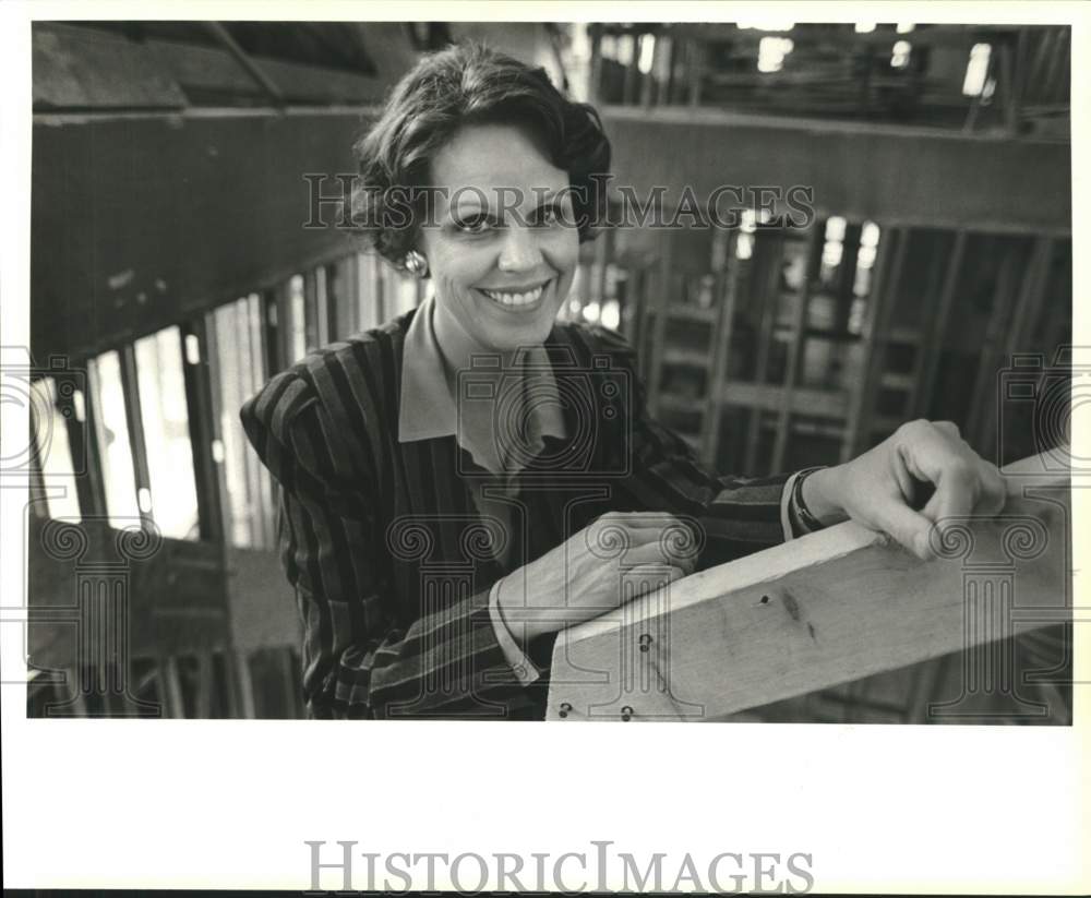 1985 Judy Urrutia, Interior Designer at HEB Headquarters, Texas-Historic Images