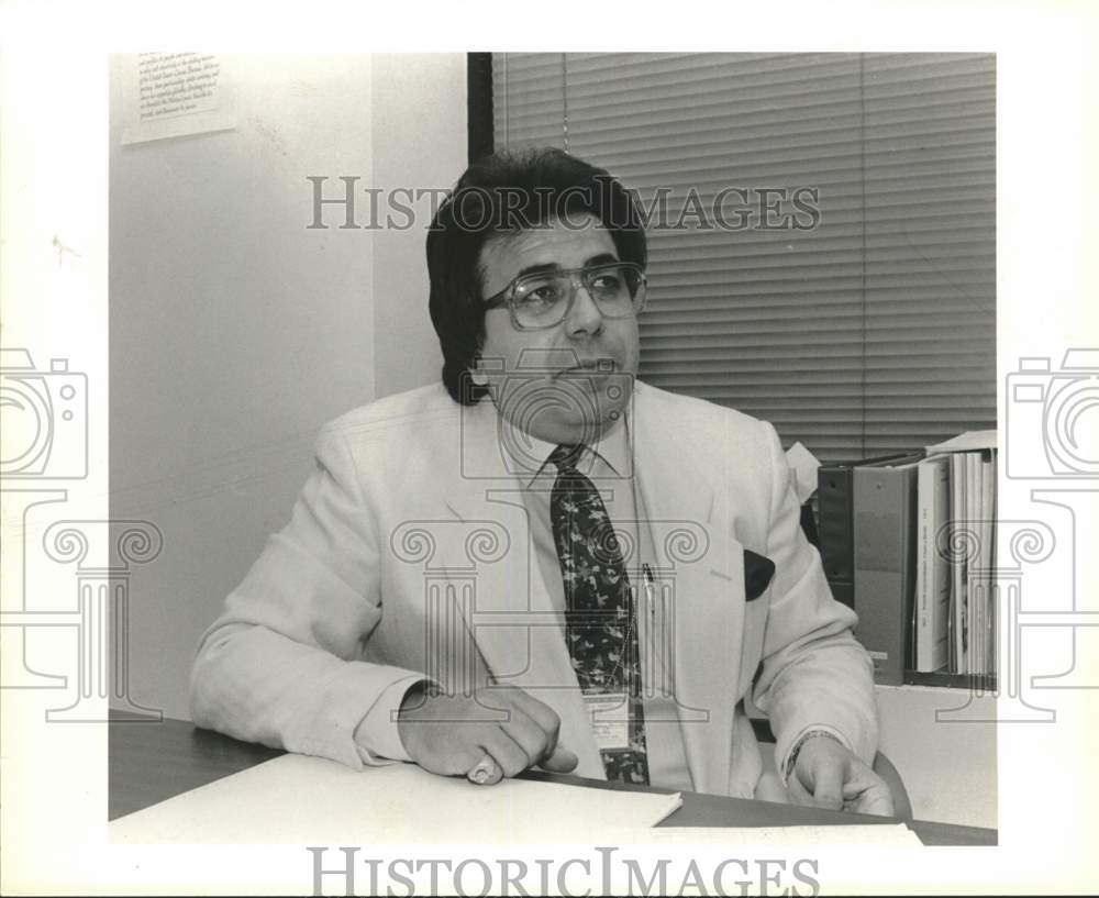 1989 Emanual Herrera, District Manager, Census Bureau-Historic Images