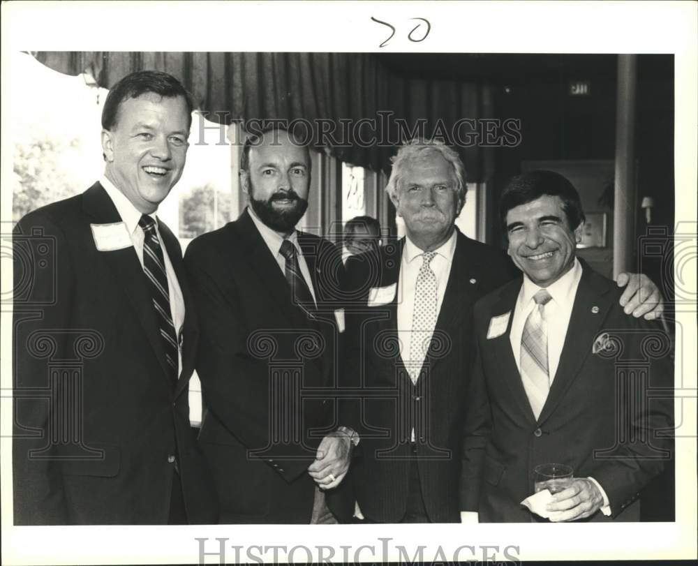 1987 Joe Krier, Bill Hanson, Ralph Bender, Martin Weiss, At Fairmont-Historic Images