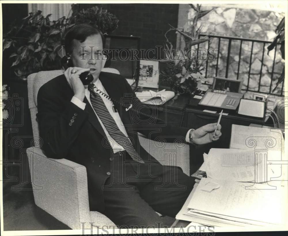 1987 Joe Krier, President, Chamber Of Commerce-Historic Images