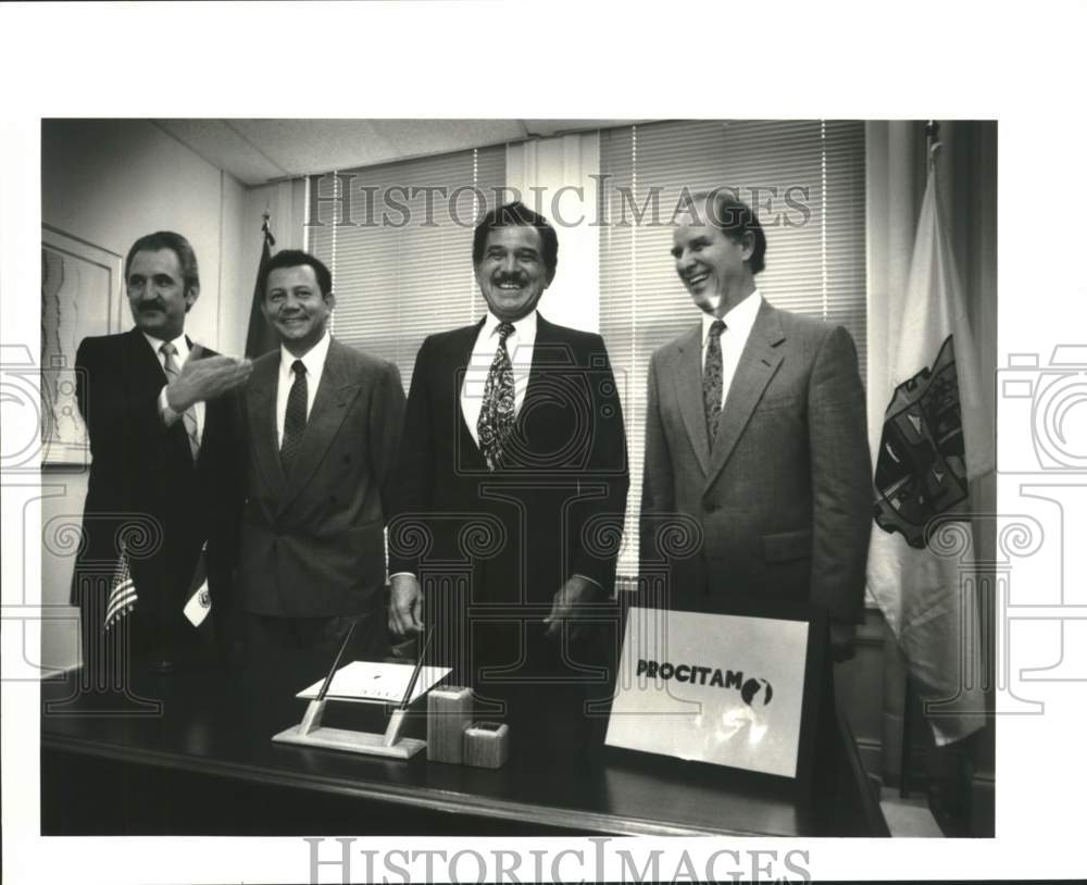 1992 Opening of Tamaulipas Trade Office ceremony, Texas-Historic Images