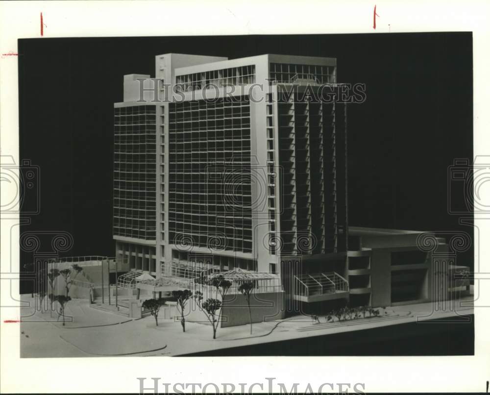 1983 Hershey Corpus Christi Hotel model-Historic Images