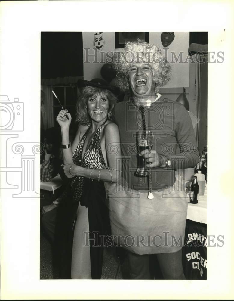 1987 Mardi Gras at Beethoven Maennerchor Halle Und Garten, Texas-Historic Images