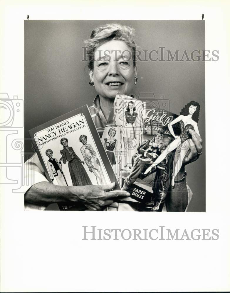 1985 Helen Klitch, Publisher &quot;Texas Paper Doll Newsletter&quot;-Historic Images