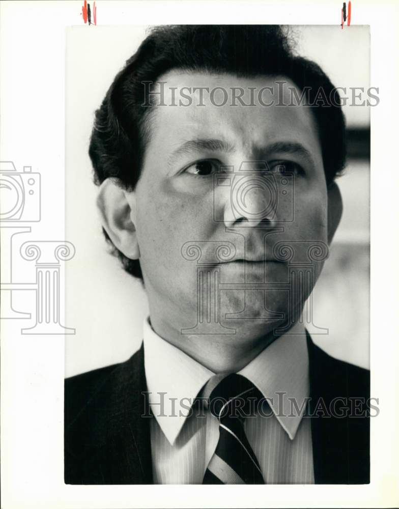 1989 Huberto Hernandez Haddad, Consul General of Mexico- San Antonio-Historic Images