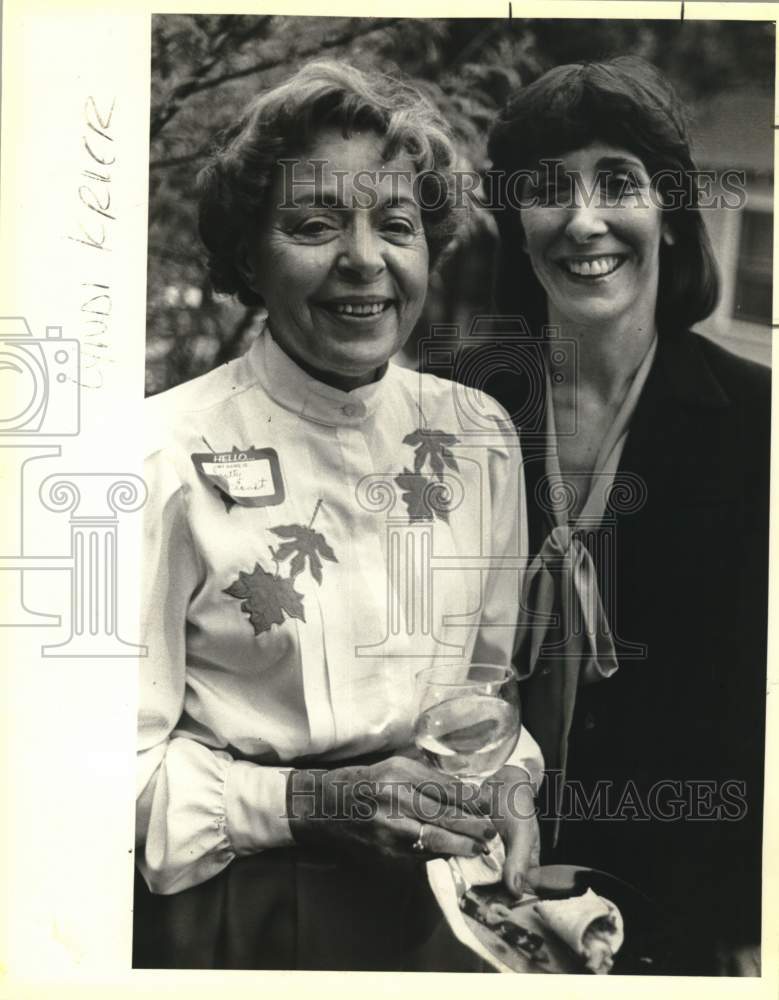 1984 Scotty Cloudt and Cyndi Taylor Krier- Texas Women Fundraiser-Historic Images
