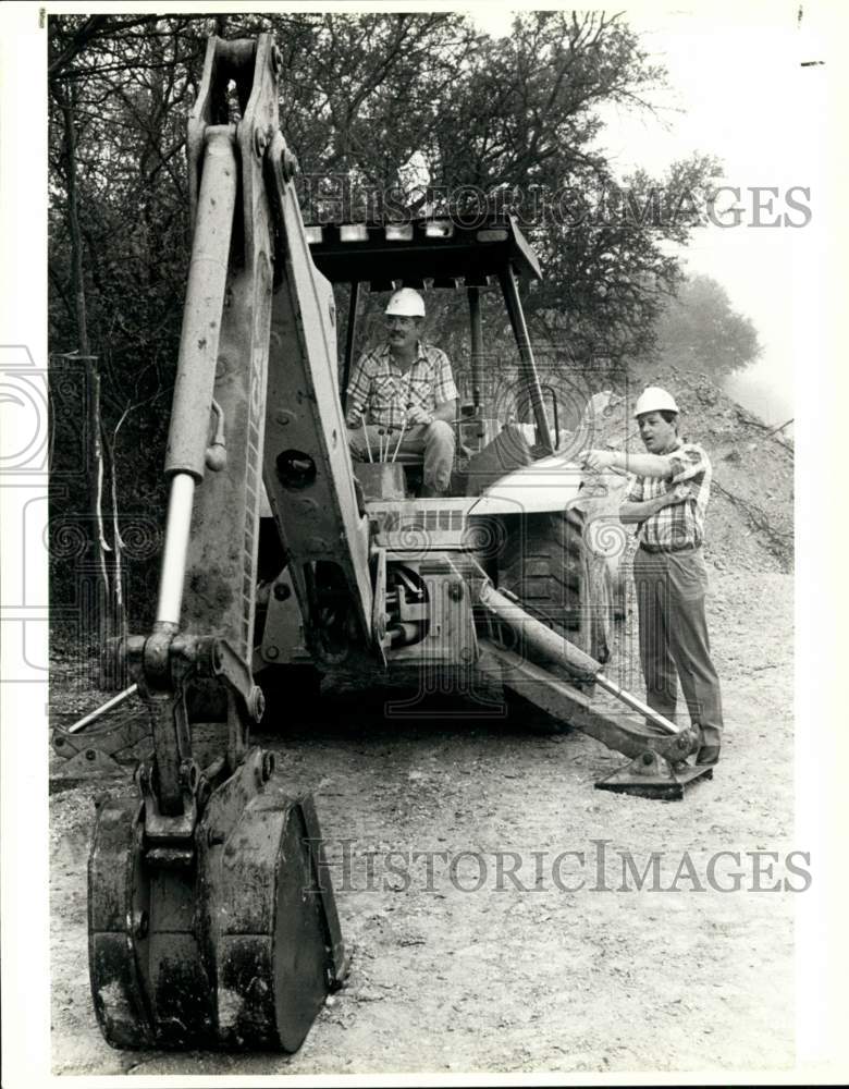 1989 HemisFair Park Playground donors Gary Allison and Mike Yantis-Historic Images