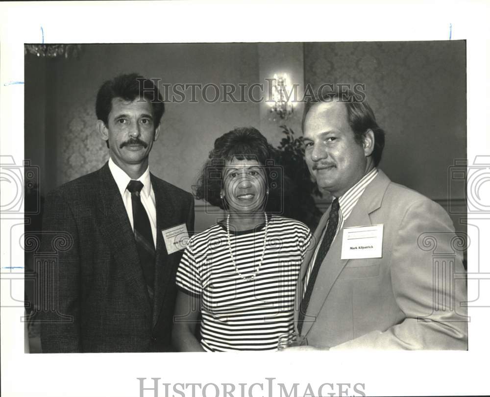 1992 Mary Kilpatrick with guests of Laredo Border Bureau luncheon-Historic Images