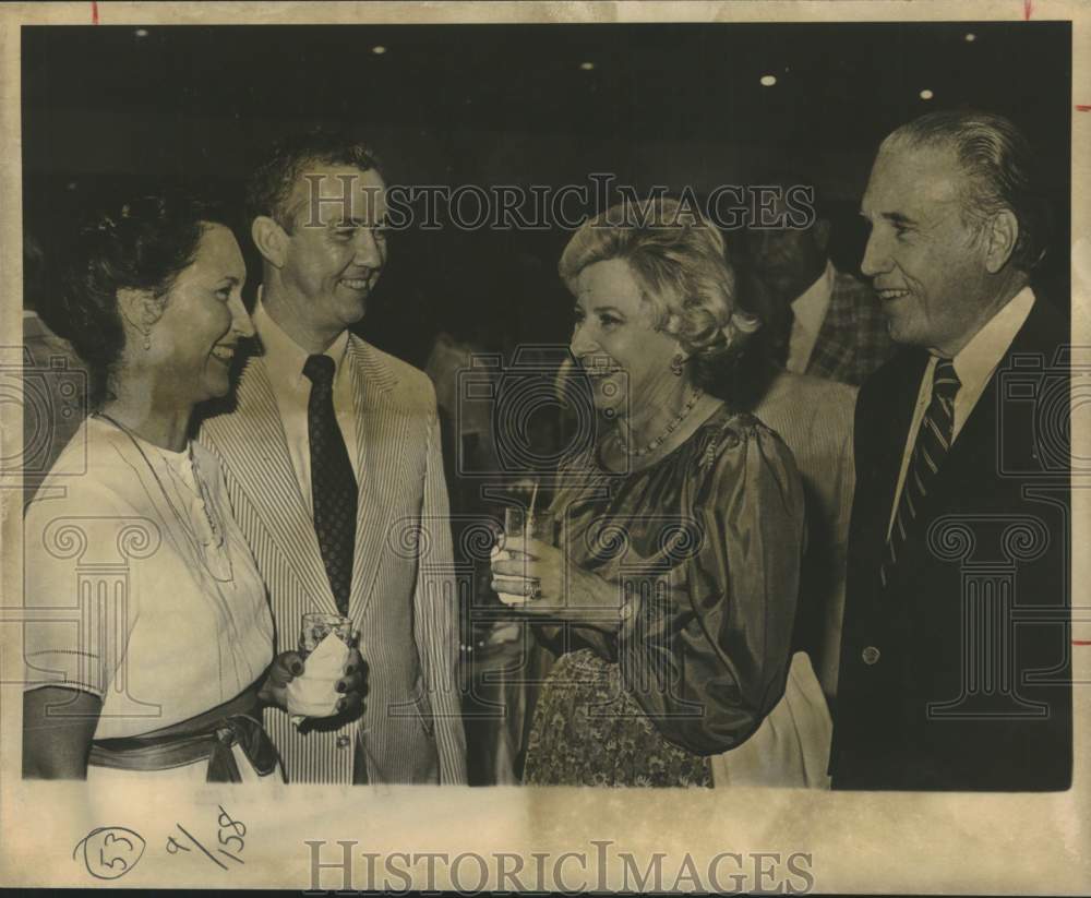 1979 Dignitaries attending the La Mansion 1st Anniversary Party-Historic Images