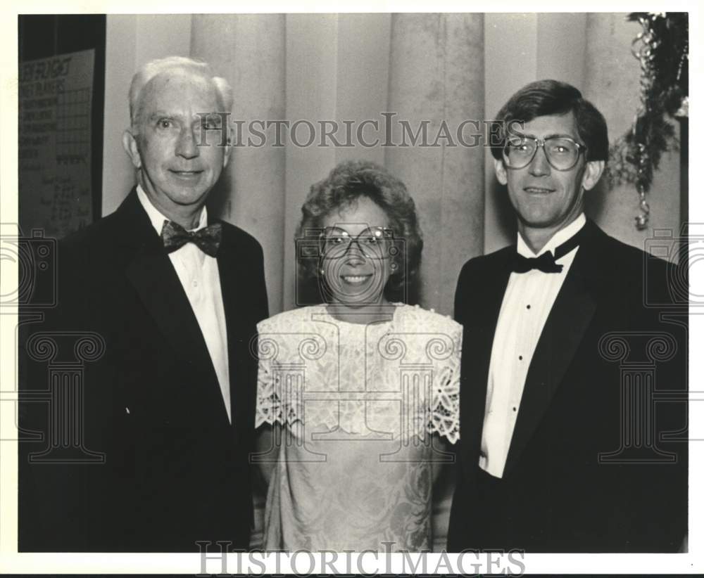 1988 Dignitaries attending the Cystic Fibrosis "New Ball"-Historic Images