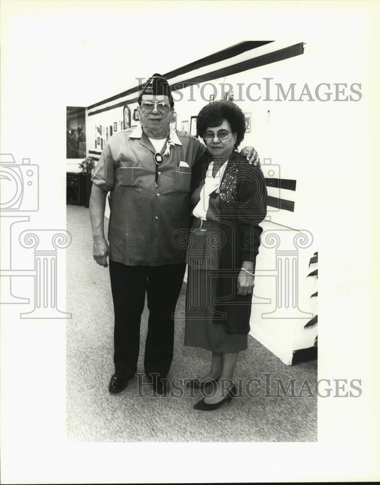 1991 Eluterio and Millie Medina attend Centro Cultural Photo Exhibit-Historic Images