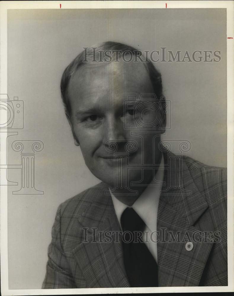 1975 Darrell G. Merrell, Trust Officer, Frost National Bank, Texas-Historic Images