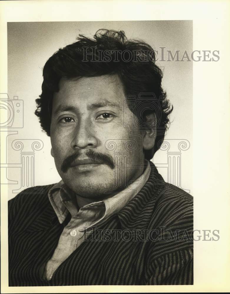 1982 Domingo Hernández Ixcoy, Guatemalan Indian-Historic Images