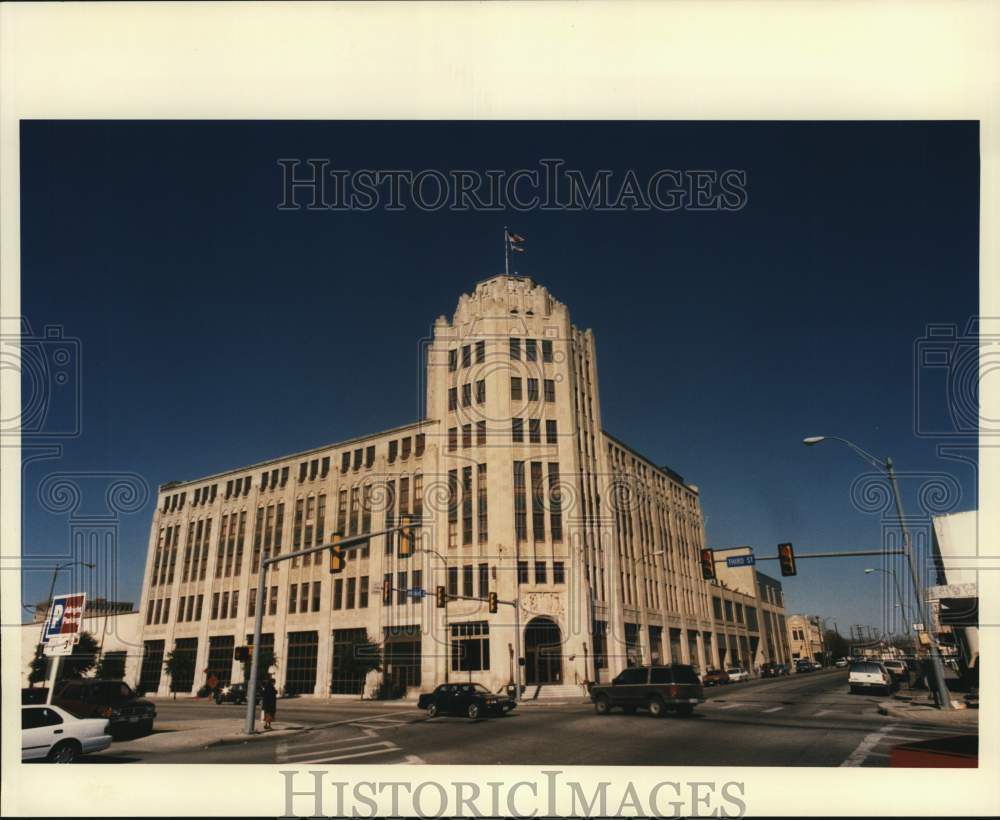 Street view of building-Historic Images