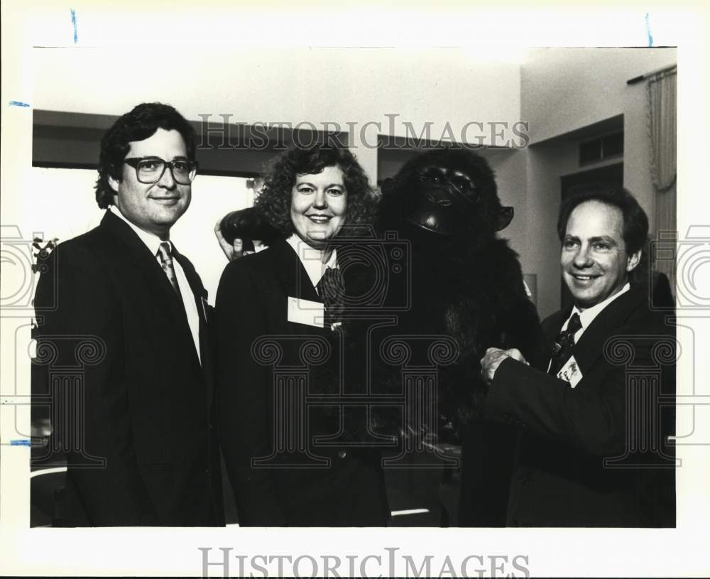 1991 Press Photo Fund Drive kickoff at The Ecumenical Center for Religion- Historic Images