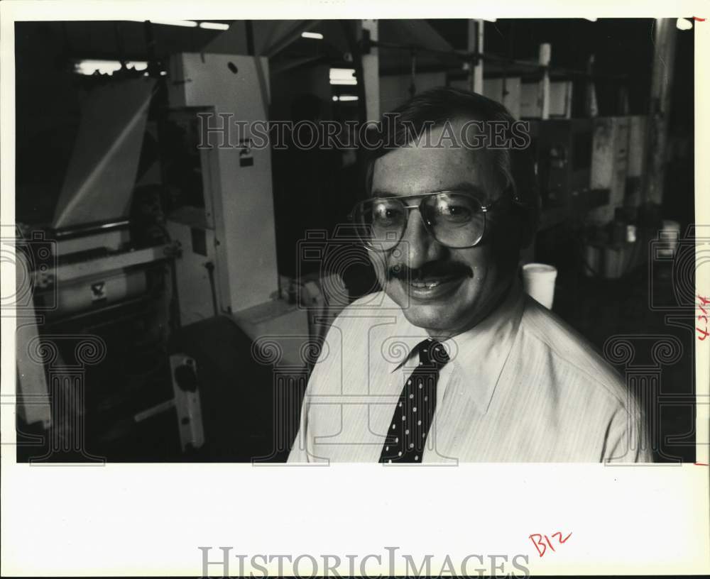 1989 Jose Medellin In San Antonio Press Room-Historic Images