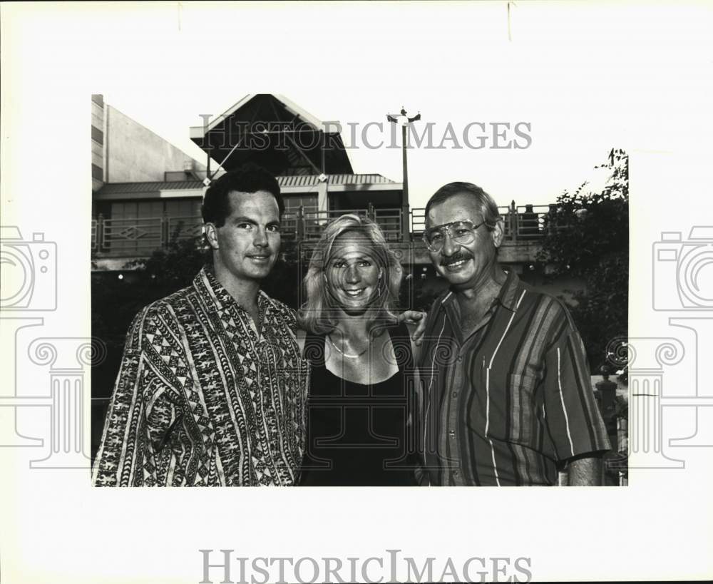 1993 Jose H. Medellin and guest of Pachanga del Rio gala-Historic Images