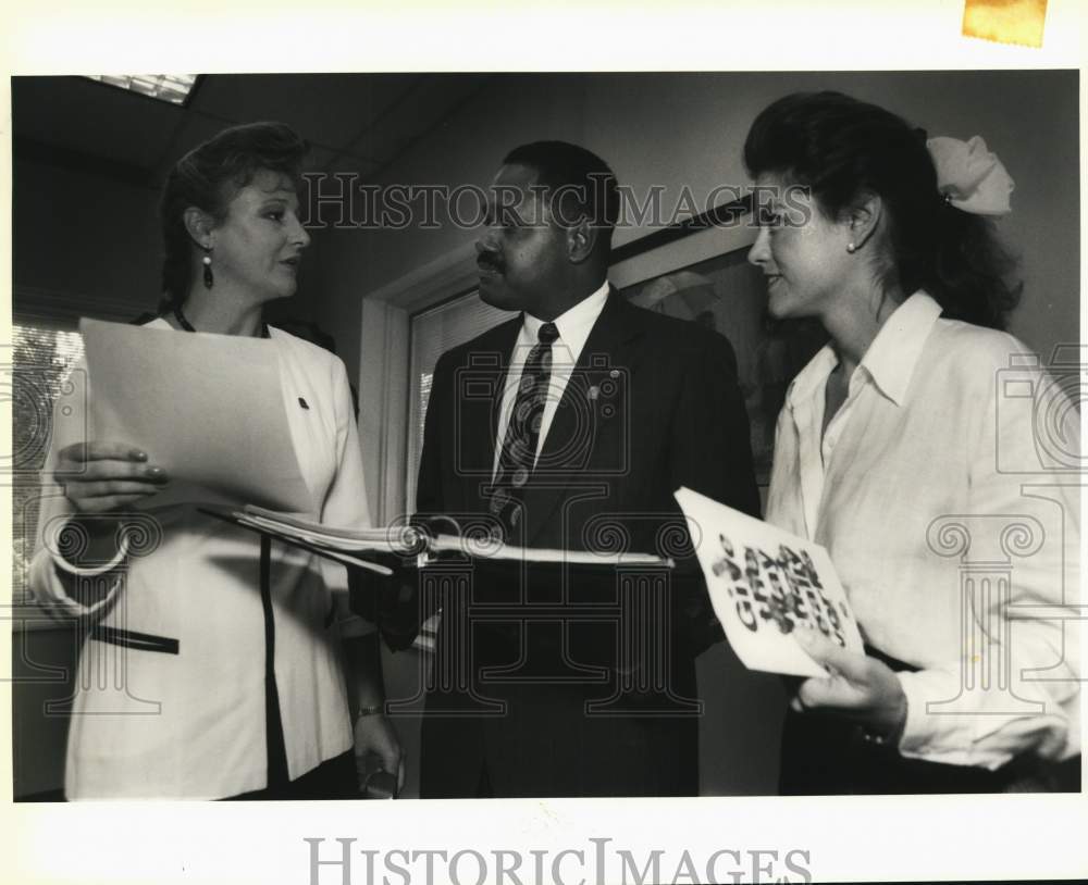 1993 Local Business Leaders Serve United Way Executive Loan Program-Historic Images