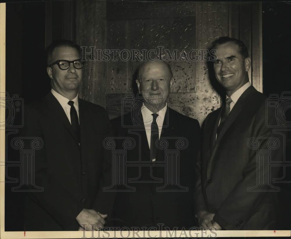 1965 S.E. McCreless poses with other officials of Branch Operations.-Historic Images