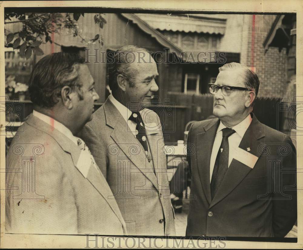 Joe Martinez, William McCormick and Raymond Cheves-Historic Images