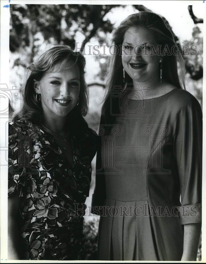 1991 Christianna Barrett Benedum &amp; Joella Bitter Lupe- Alamo Queen-Historic Images