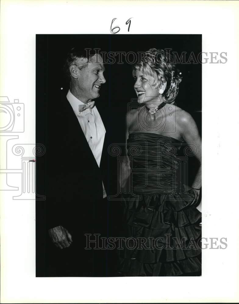 1987 Bo &amp; Lida McAllister at San Antonio Zoo Annual Ball-Historic Images