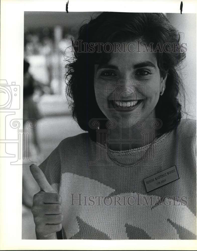 1986 Denise Martinez-Woods, County Court No. 4- Election-Historic Images