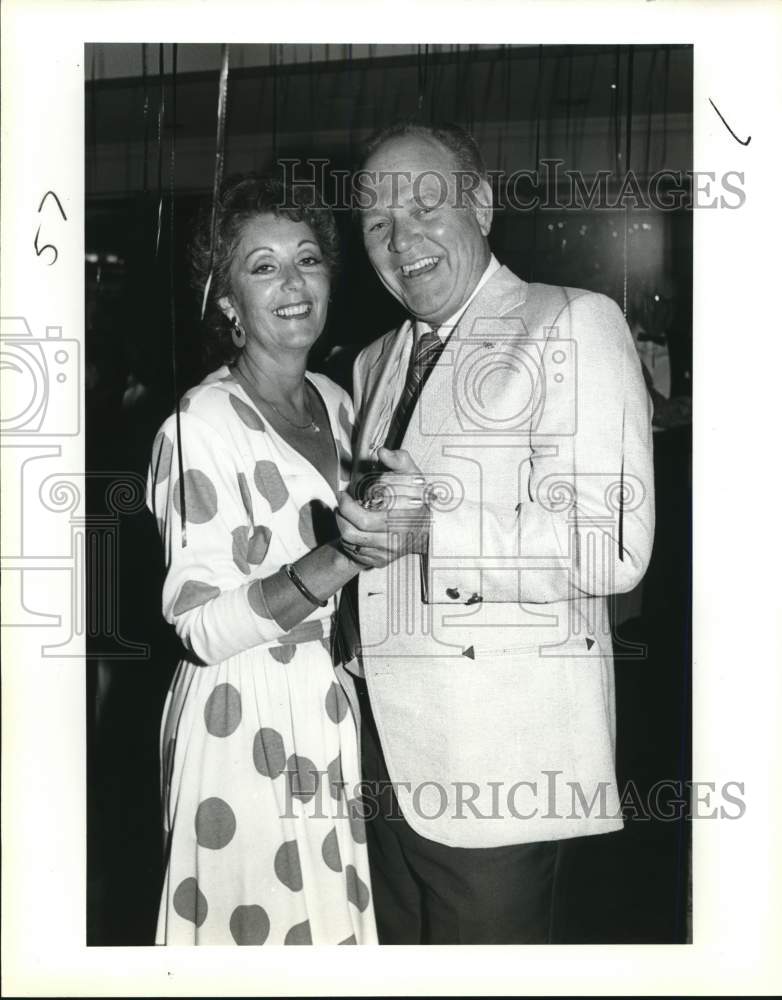 1987 Marlene and S.E. Hudnall attend Big Band Nite at Plaza Club.-Historic Images