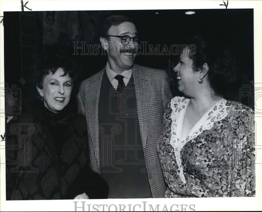 1990 Hecho and Mano preview gala guests, Texas-Historic Images