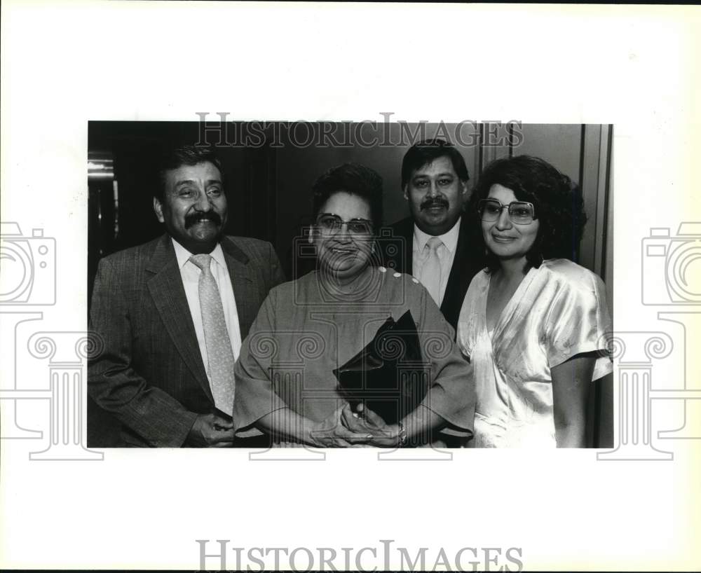 1987 Reyes Lucio and guests of Iberian event held at Wyndham.-Historic Images