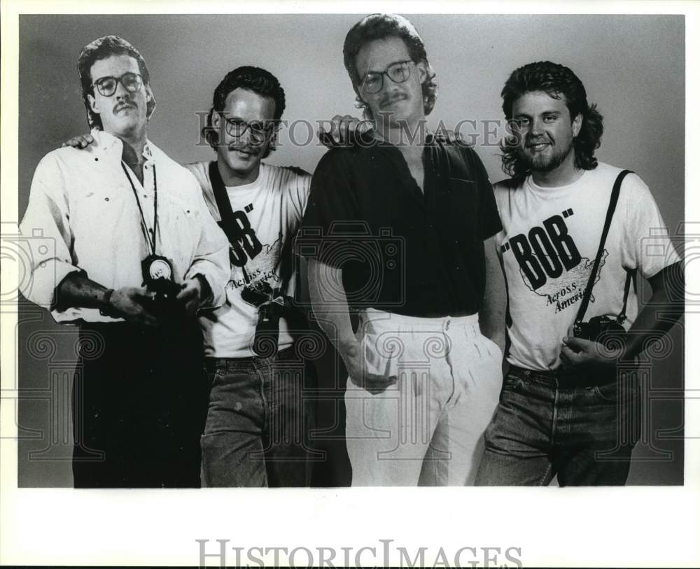 1988 Photographers Robert and Dan Manley posing-Historic Images