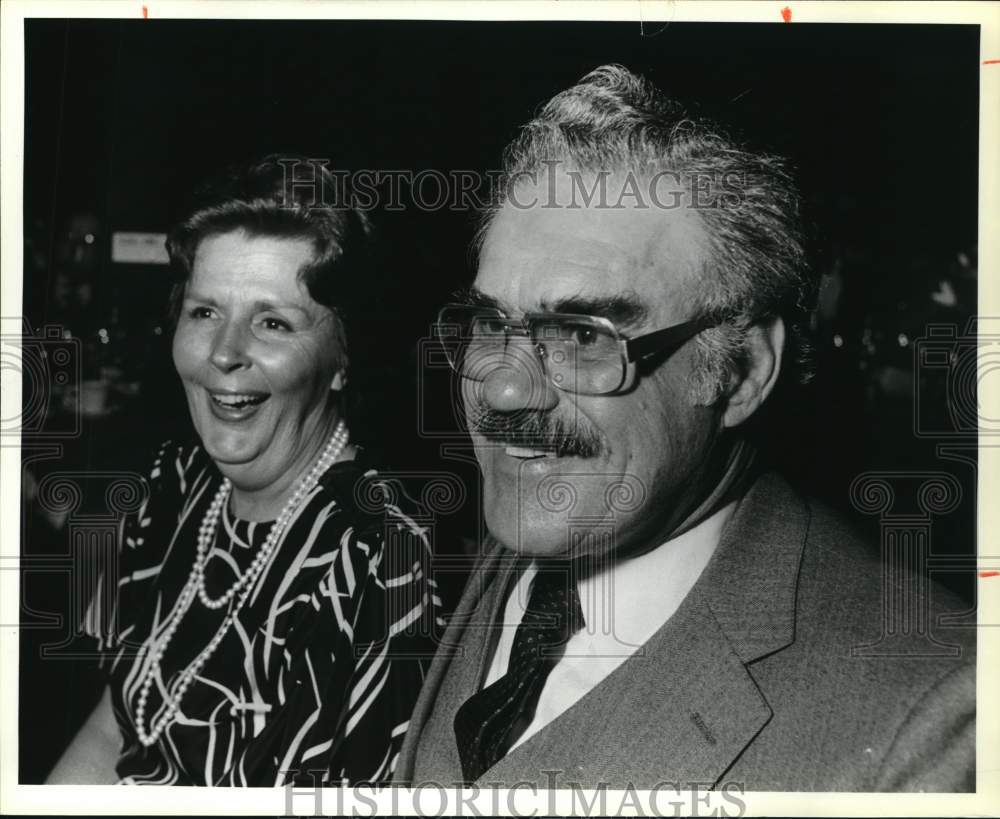 1984 Kelley &amp; Mike Manuppeli at the Annual Chamber Banquet-Historic Images