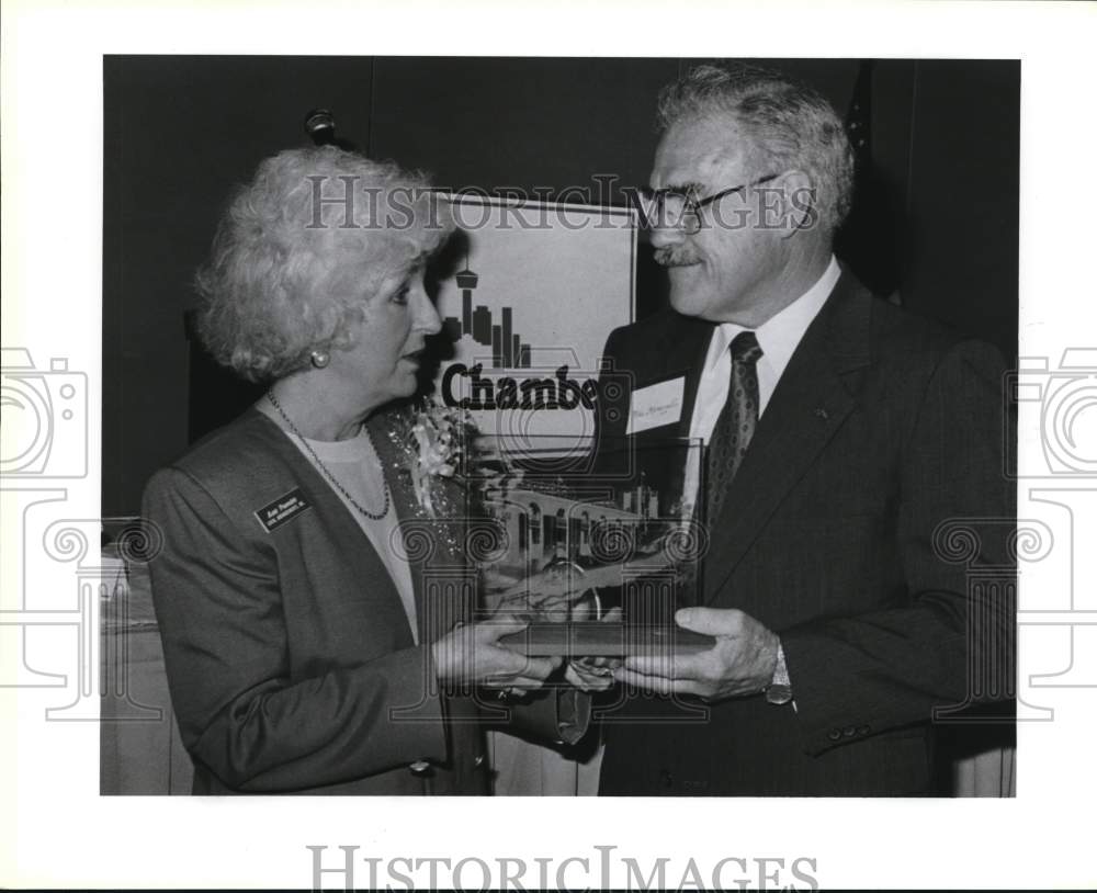 1991 Marie L. Pauerstein honored by Mike Manuppelli, San Antonio-Historic Images