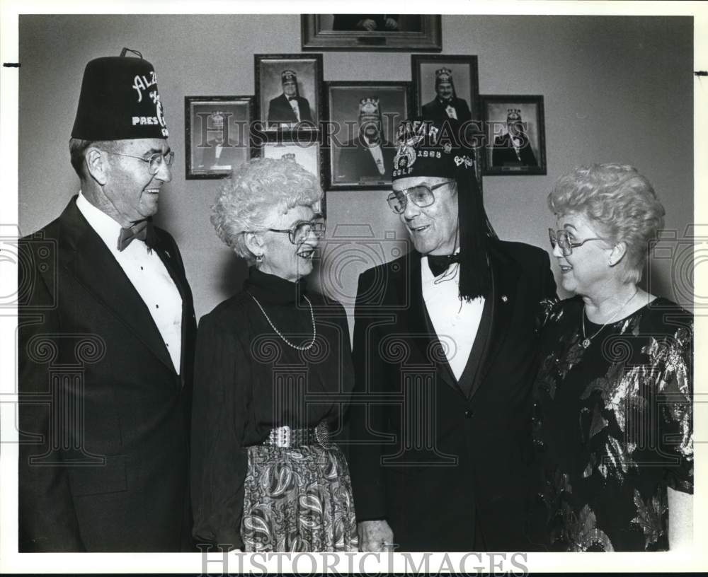 1990 Charity Ball for Shriners' Hospitals at Alzafar Shrine Temple-Historic Images