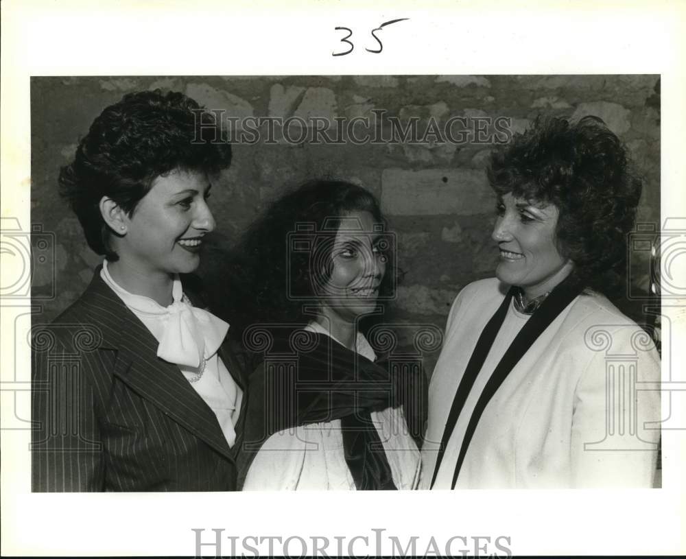 1986 Dora Caballero, Norma Martinez, Mary Zenner- Hispanas Unidas-Historic Images