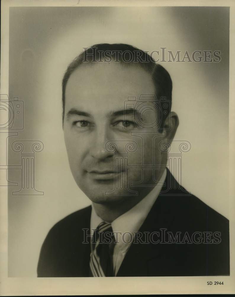 1969 Edmund Mara, Assistant State Manager for Seagram Distillers Co.-Historic Images