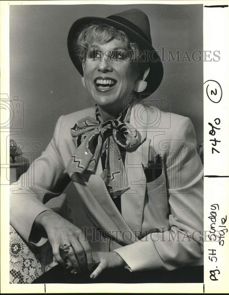 1986 Allison Miller, President of A.M. Productions, Inc., Texas-Historic Images