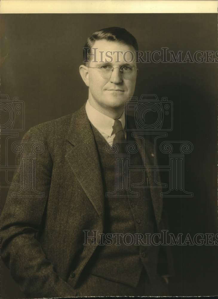 Dr. E.E. Miller, President Chamber of Commerce Beeville, Texas-Historic Images