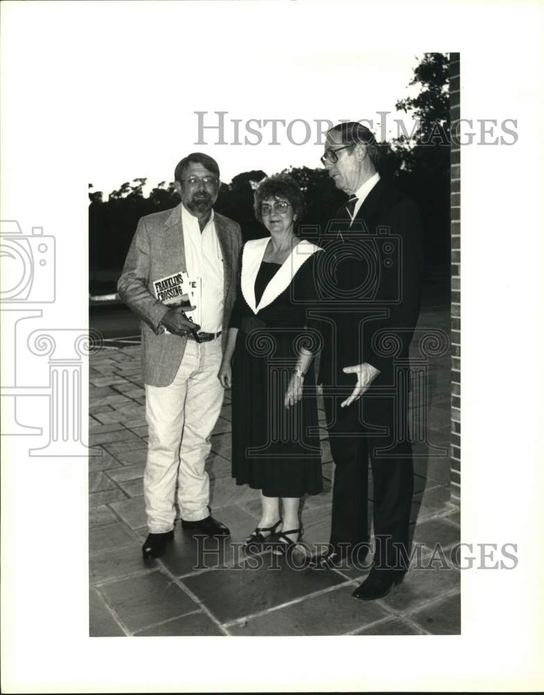 1992 Mary Middleton and guests of Trinity University Reception.-Historic Images