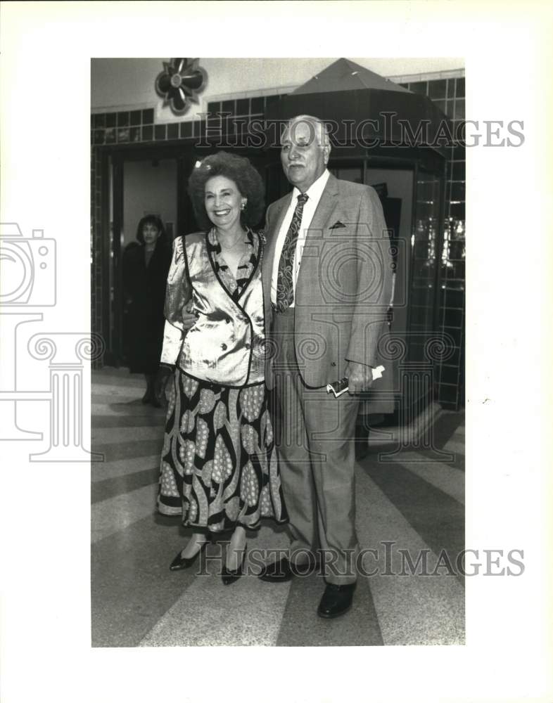 1991 Martha and Manuel Woods attend World Premiere at Guadalupe.-Historic Images