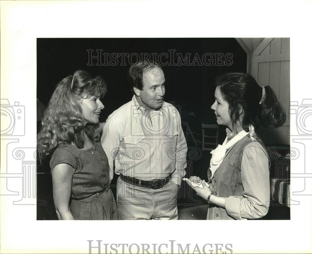 1987 Susan and Bob Lass with Renee Kizziar Texas Chic, Texas-Historic Images