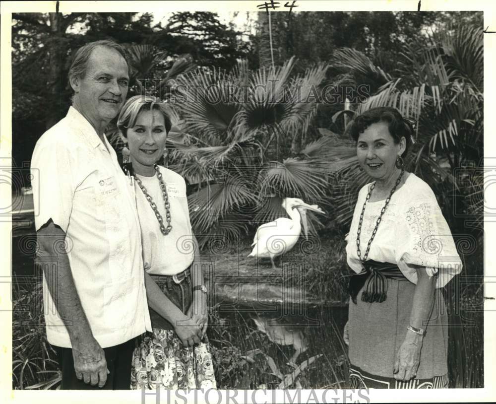 1988 Rotary Club Family Night at the Zoo, Texas-Historic Images