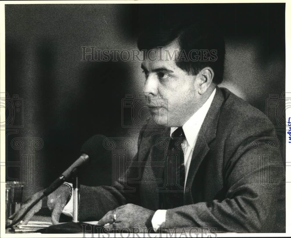 1991 Thomas Lopez from the San Antonio Independent School Board-Historic Images