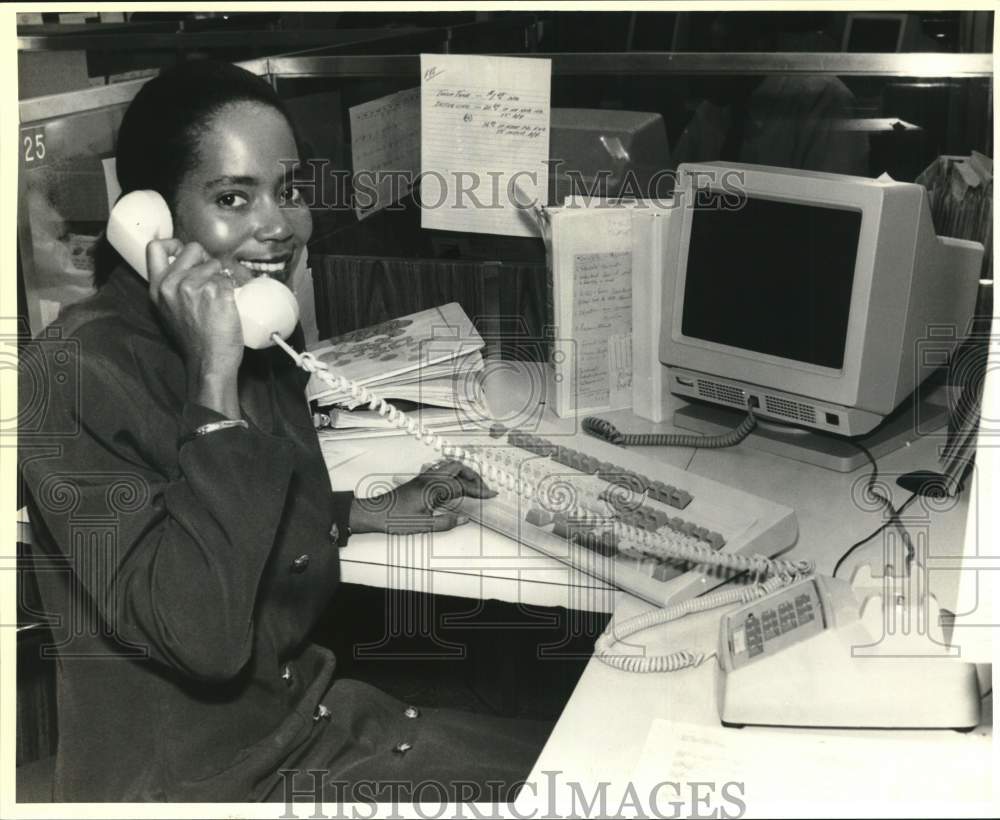 1990 Evelyn Lott, new president of Alamo City Chamber of Commerce.-Historic Images